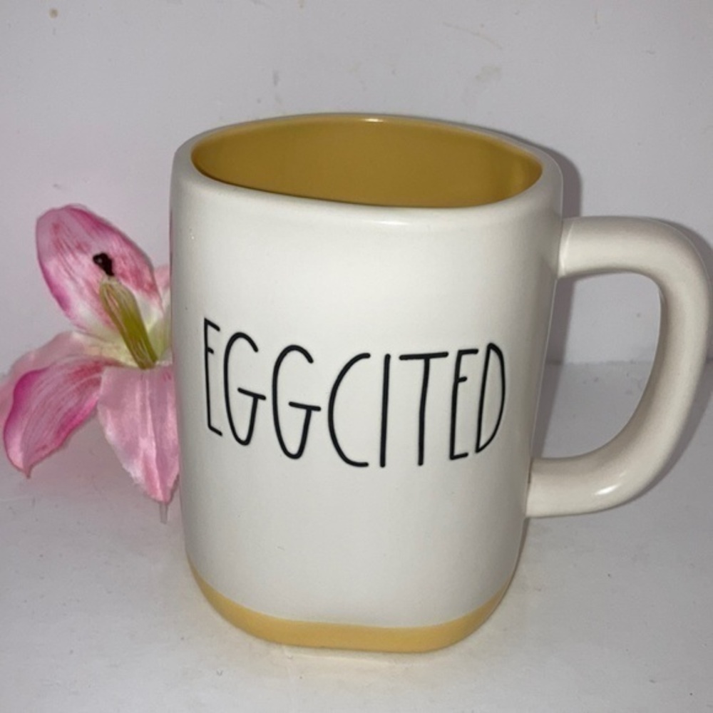 Rae Dunn LL Mug “EGGCITED”